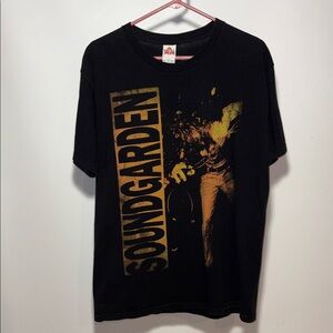 Fruit of the Loom Black Soundgarden Graphic Tee